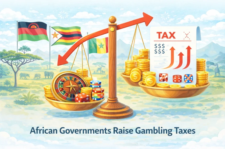zimbabwe malawi and senegal raising gambling taxes