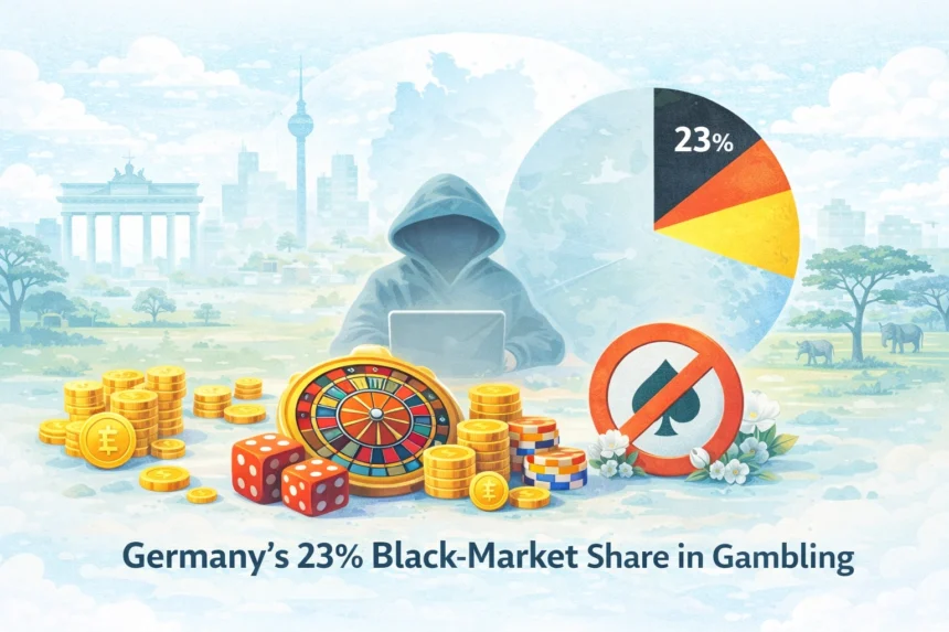 black gambling market in germany