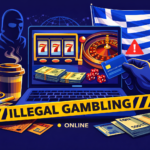 an ilustration of illegal online gambling in greece