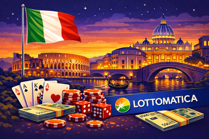 this is image about lottomatica gambling company in italy