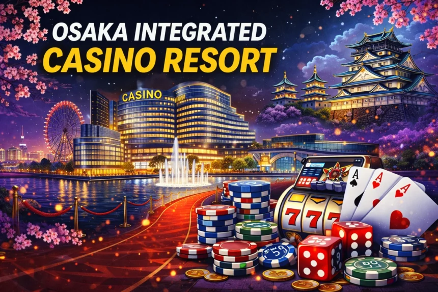 mgm is going to build gambling resort in osaka