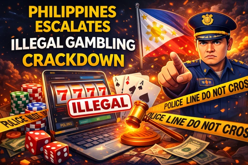 illegal gambling crackdown in phillipines