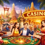This is and image of land based gambling in thailand