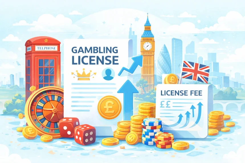 uk gambling fee rising