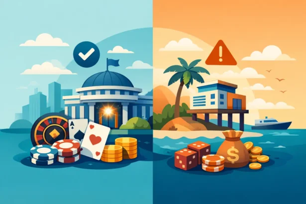 Licensed Casinos Versus Offshore Sites