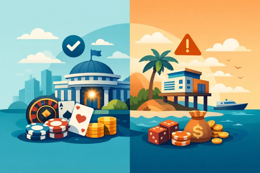 Licensed Casinos Versus Offshore Sites