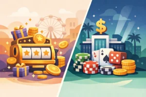 Sweepstakes Casinos vs Real Money Casinos